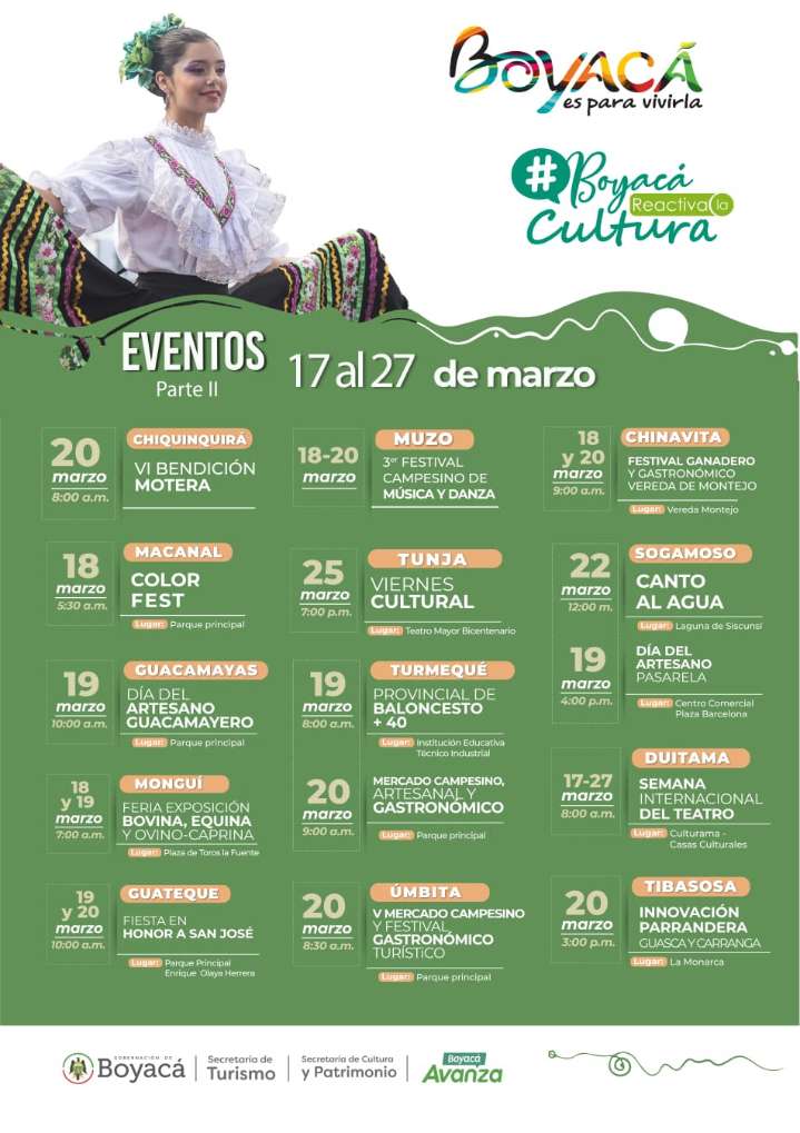 Disfruta Boyacá durante el puente festivo