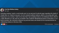Charlotte school board’s Melissa Easley faces backlash over Charlie Kirk post