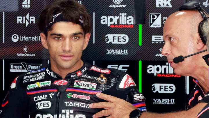 Jorge Martín no gana para disgustos: sufre una fractura en la clavícula derecha