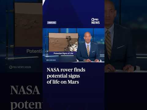 NASA rover finds potential signs of life on Mars