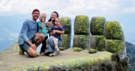 Family of four traveling the world on a $40