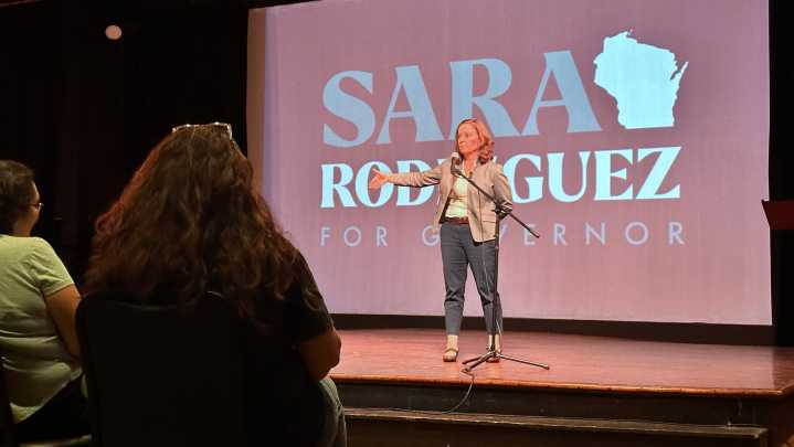Lt. Gov. Rodriguez outlines policy platform in Green Bay in governor's race