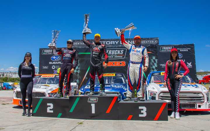 Gerardo Rodríguez, conquista Querétaro y se lleva su 5° triunfo de Trucks México Series