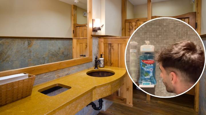 Un español alucina con el baño que se encontró en Brasil: "Este sitio es increíble"
