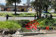 Encuentran cadáver en zanja sobre la carretera Toluca