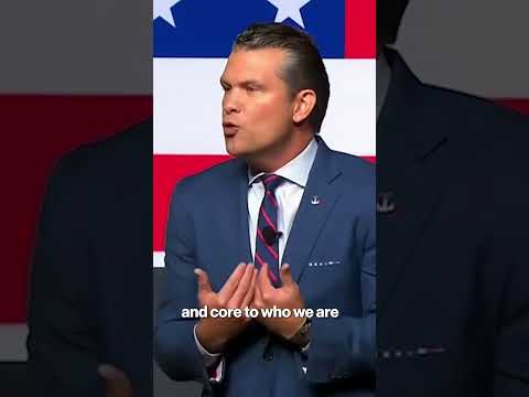 Watch Hegseth's Scathing Address to His Generals Ripping Fat, Woke Beardos #shorts