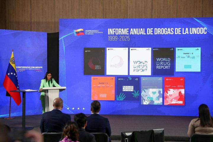 Delcy Rodríguez: pretenden establecer una agresión armada contra el pueblo venezolano