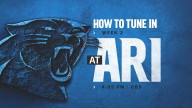 How to watch, listen and follow: Carolina at Arizona in Week 2