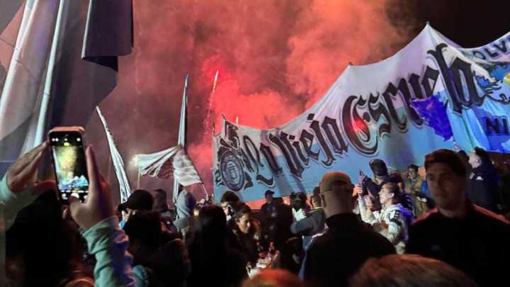 Racing: el tremendo banderazo de la gente y la palabra de Gustavo Costas