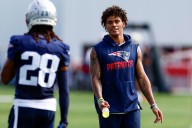Christian Gonzalez update: Patriots can't contain their excitement as star returns