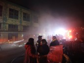 Seis compañías trabajaron en siniestro que afectó a bodega del Mercado Cardonal en Valparaíso