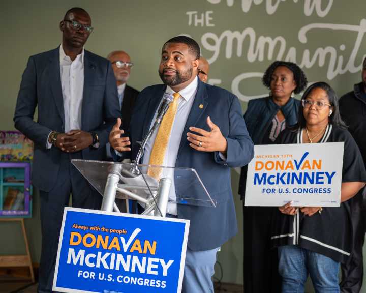 Detroit Black political leaders rally behind Donavan McKinney