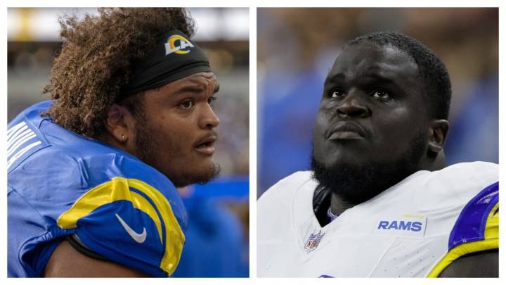 Rams guards Steve Avila, Kevin Dotson uncertain for Titans with ankle sprains