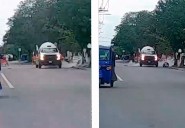 Alerta: fuga en una pipa de gas en Cancún moviliza a autoridades