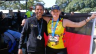 Indigenous man makes history completing world marathon majors