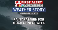 Forecast: Rainy pattern through much of the next week