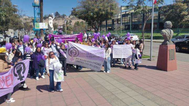Marcha en Vallenar exige justicia por Felisa Valdés y Viviana Castro, víctimas de feminicidio