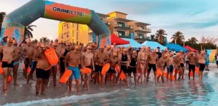 Vivirá Gran Retto en Varadero, Cuba, primeras brazadas