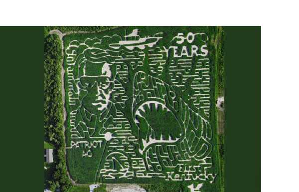 Kentucky's largest corn maze now open weekends