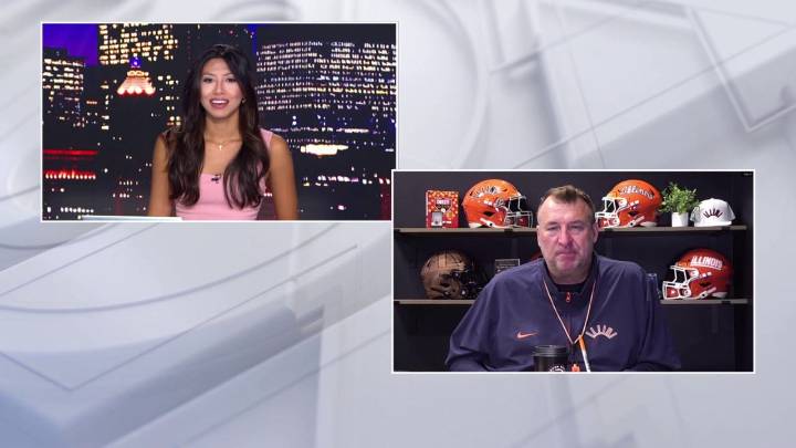 Bret Bielema previews the Illini's top-20 showdown with Indiana