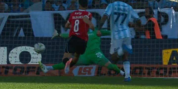 Del increíble gol que erró Pablo Galdames en el último suspiro a las dos salvadas en la línea: las perlitas de Racing
