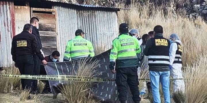 Feminicidio en Huancayo: madre de 11 hijos fue hallada muerta y con signos de violencia en una choza rural