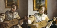 ¿Crece el enigma de Vermeer?: por primera vez dos versiones de El guitarrista se exhiben juntas en Londres