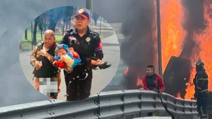 Explosión de pipa en Iztapalapa