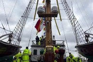 Prueban Buque 'Cuauhtémoc', tras reparaciones en EU