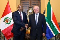 Perú y Sudáfrica relanzan agenda con foco en comercio, minería y ciencia antártica
