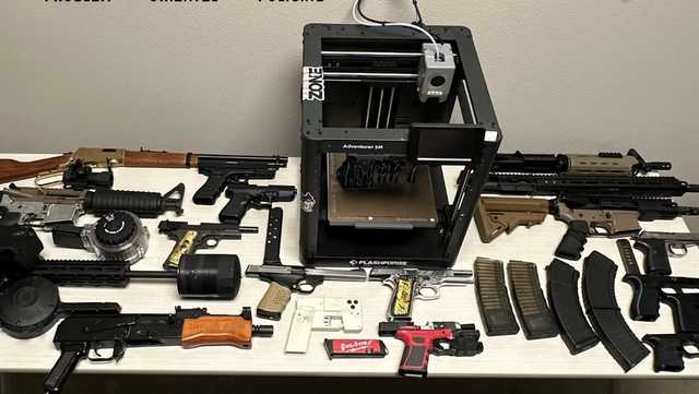 Yuba County sheriff's office uncovers 3-D printing firearms operation in Marysville