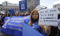 El Gobierno anunció que promulgará la Ley de Discapacidad, pero que demorará su aplicación