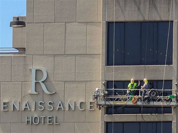 Downtown Toledo's Renaissance Hotel listed for sale