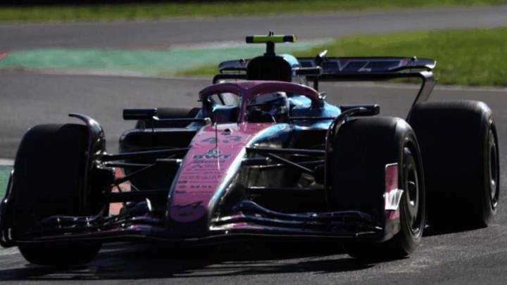 Franco Colapinto volvió a subirse al Alpine en la segunda práctica de Monza y sufrió con el motor