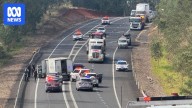 Man arrested following hours-long police chase up Bruce Highway in allegedly stolen truck