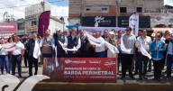 Construyen barda en la Central de Abasto; prevén estacionamiento para mil 200 autos