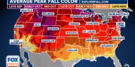 Fall foliage season begins in Lower 48 with changing leaves spotted