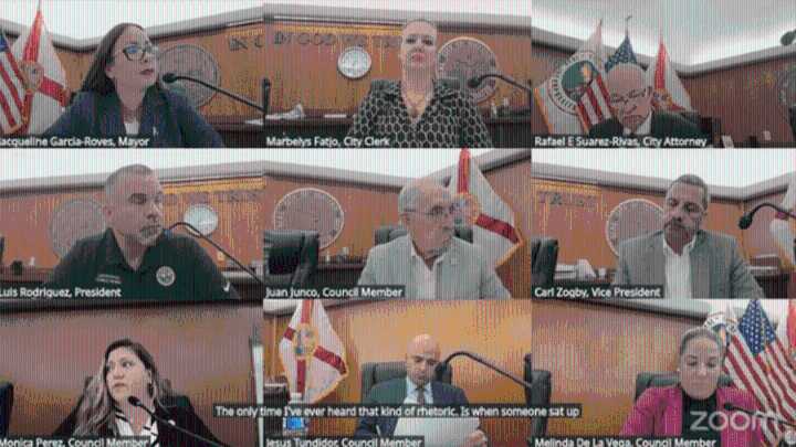 Hackers show porn during Hialeah city council budget meeting stream