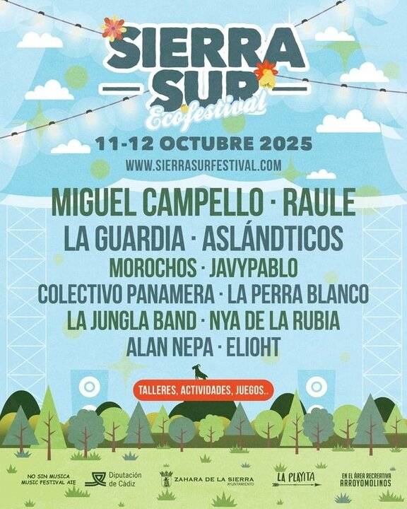 Sierra Sur, un cartel de lujo que suma a Raule, La Guardia, JavyPablo y Nya de la Rubia