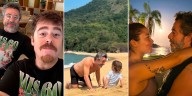 Pablo Granados celebró sus 60 años en familia y a lo grande: playa, risas y mucho amor