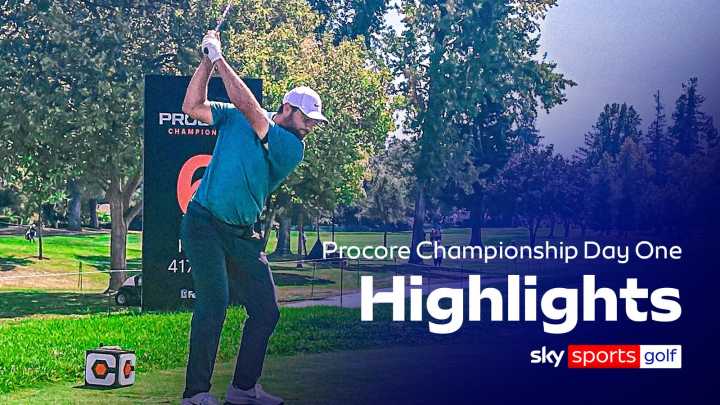 Procore Championship: Day one highlights