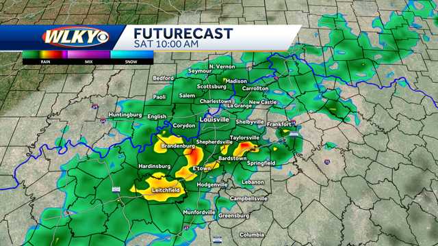 Forecast: Showers expected Saturday morning...
