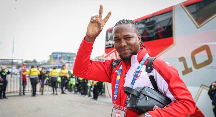 No está contento: Hugo Rodallega mostró su frustración y molestia tras su regreso a Santa Fe