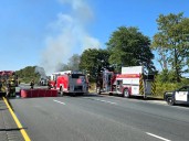 All lanes closed on 401 westbound near Woodstock following crash