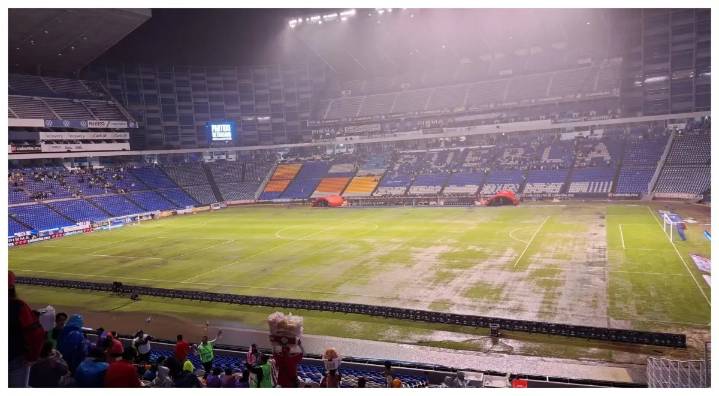 Posponen el Puebla vs Chivas por lluvia