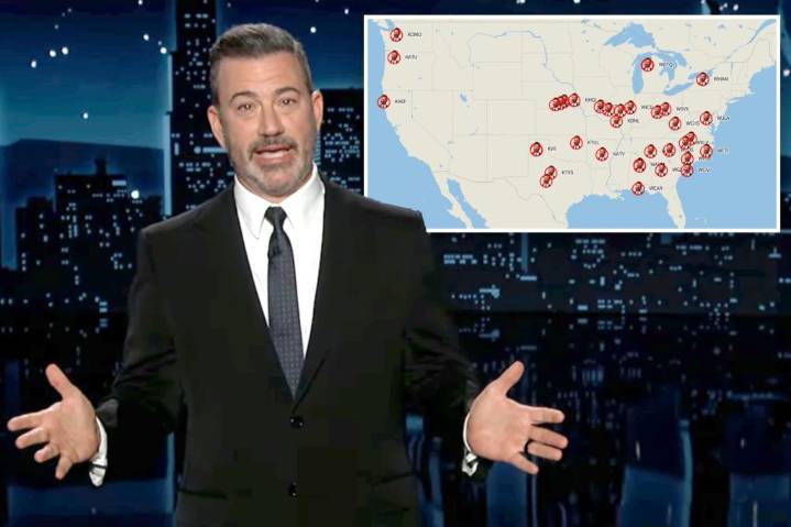 These are the Sinclair-owned ABC stations that won't air Jimmy Kimmel's return