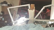 Fort Worth man survives as Jeep crashes into bedroom