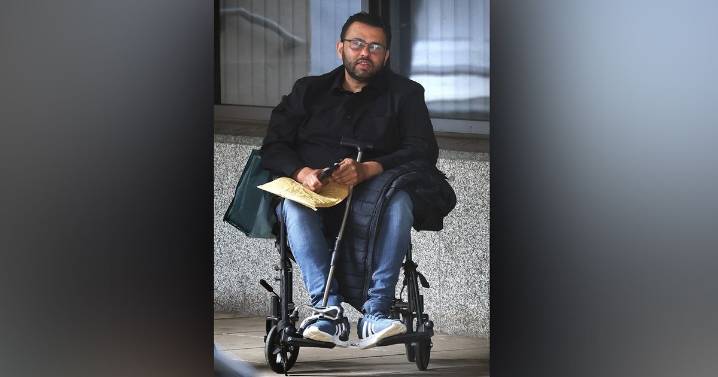 Sat in his Mercedes outside McDonald's, 'The Big Fella's' money man handed him a bag