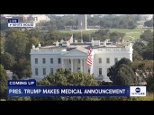 President Trump makes a medical announcement at the White House: LIVE