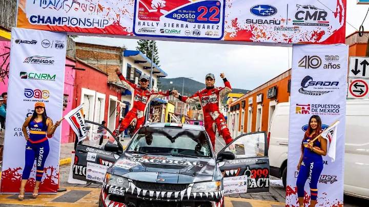 Recupera Ricardo Cordero la corona del NACAM Rally Championship